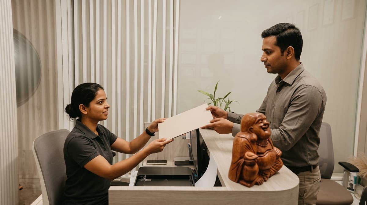 Zen Physiotherapy Clinic Reception and Personalized Consultation in Nashik