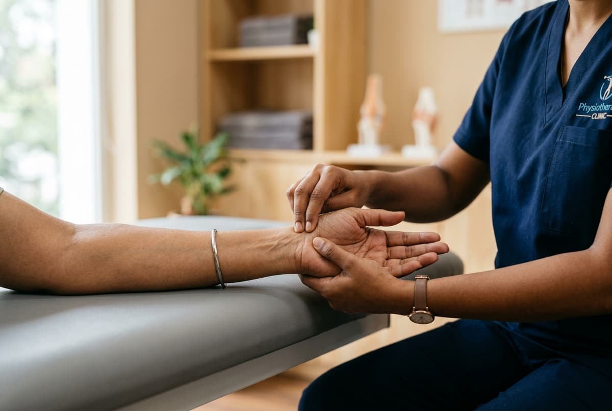 Median nerve neurodynamic gliding and transverse carpal ligament release for carpal tunnel syndrome at Zen Physiotherapy Clinic Nashik
