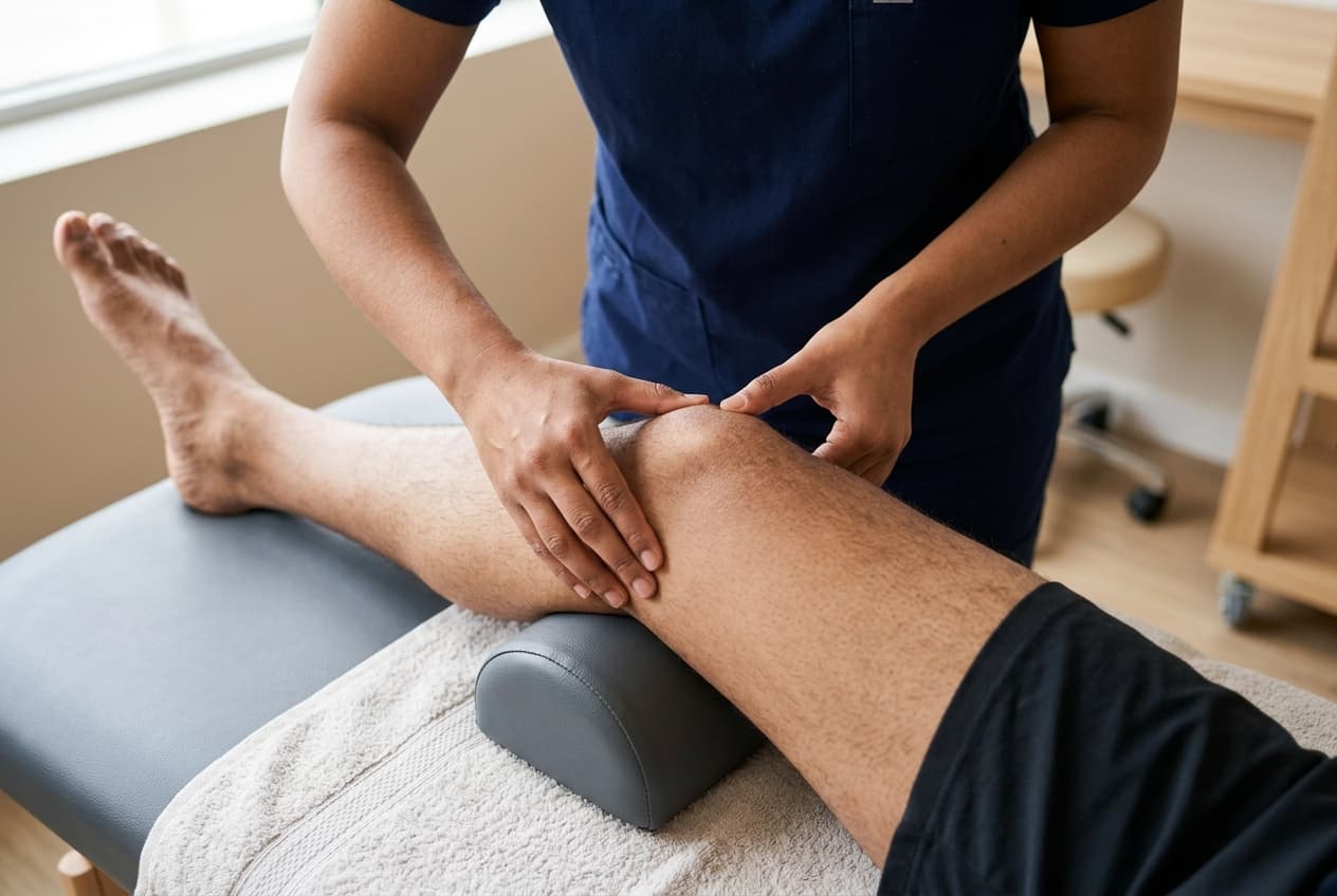 Clinical patellar glide mobilization and lateral retinaculum release for patellofemoral pain syndrome at Zen Physiotherapy Clinic Nashik