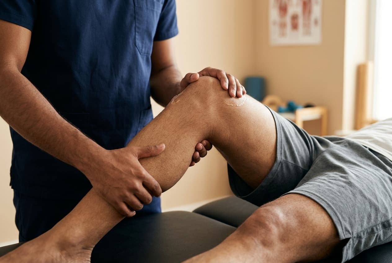 Knee replacement post-operative flexion mobilization and range of motion recovery at Zen Physiotherapy Clinic Nashik